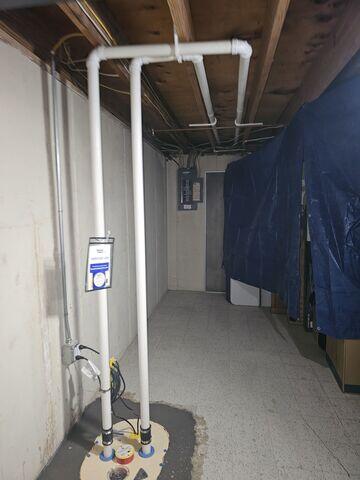 Sump Pump Install