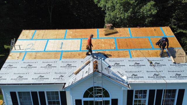 Underlayment is Installed
