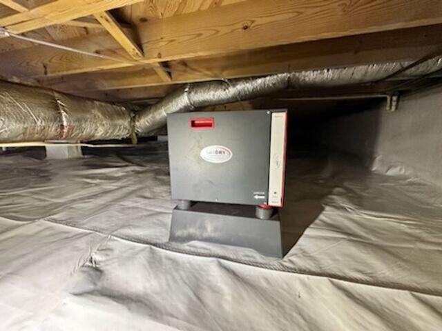 A picture of our Sedona dehumidifier.