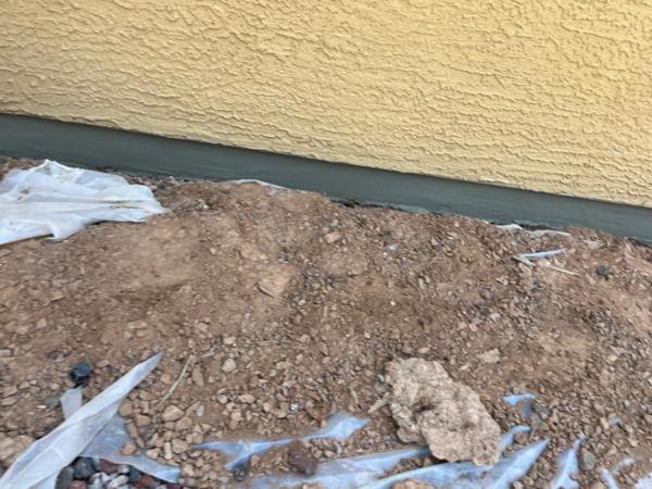 Stem Wall Repair Process: Final Look in Laveen, AZ