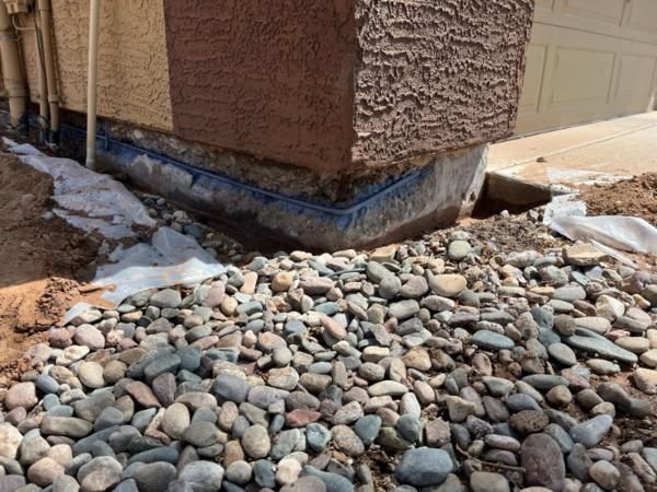 Stem Wall Repair Process: Rebar Replacement in Laveen, AZ