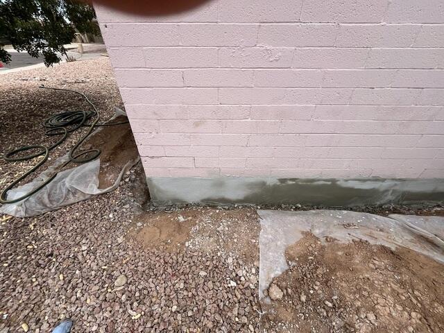 Stem Wall Repair Process: Final Look in Glendale, AZ