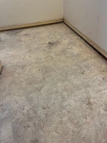 Signs of Concrete Settling Problem: Space Gaps in the Baseboard in Phoenix, AZ