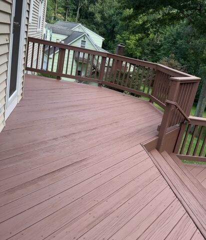 After Stain and Paint