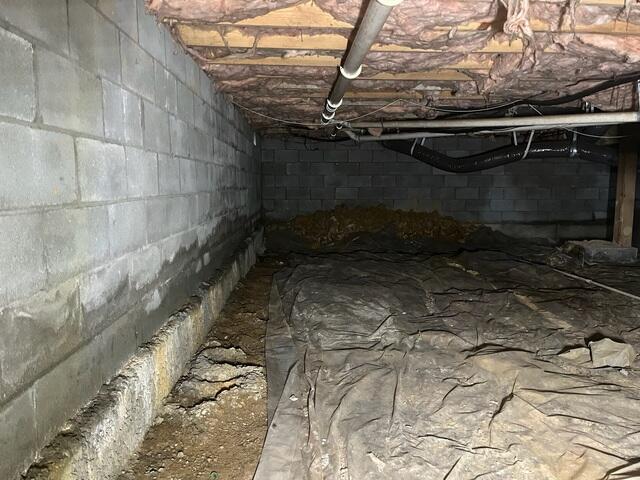 Wet Crawl Space