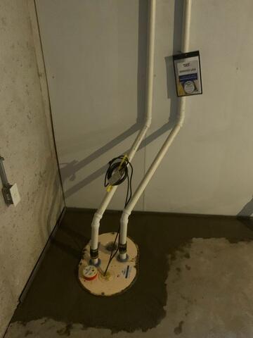 New Sump Pump