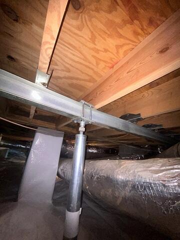 Smartjack System Covering Large Span of Floor