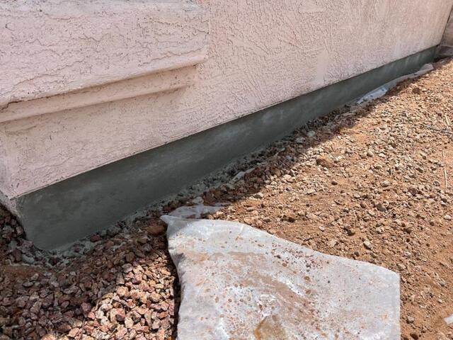 Stem Wall Repair Process: Final Look in Gilbert, AZ