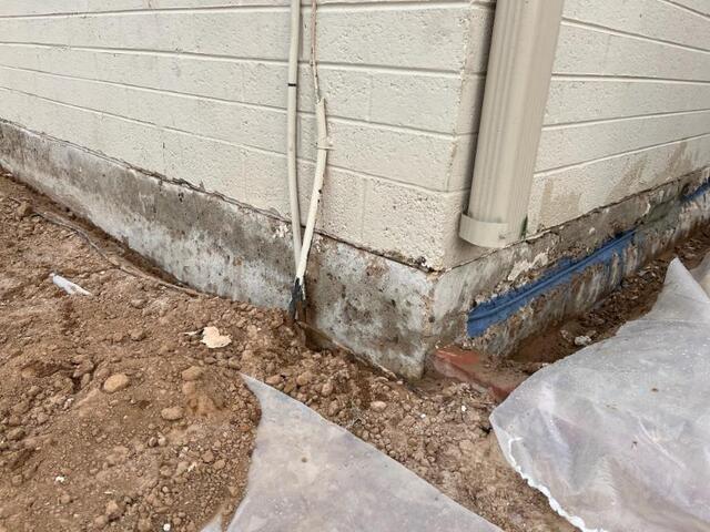 Stem Wall Repair Process: Paint Removal in Phoenix, AZ