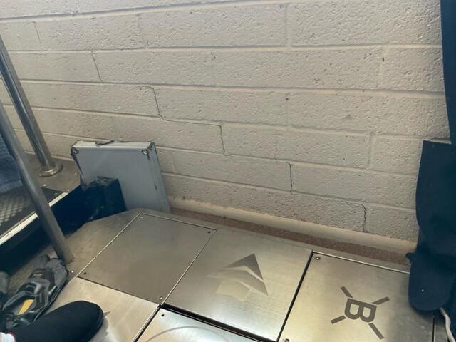 Signs of Foundation Problems: Stair-Case Crack In Phoenix, Arizona