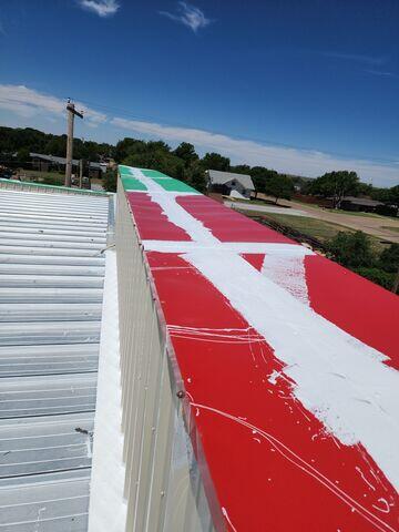 Repairs done by Fortenberry Roofing Crew.
