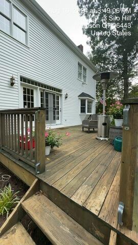 Rear of home