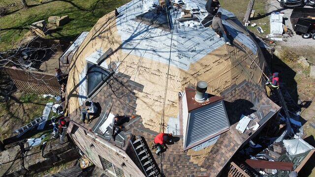 During Installation Photo