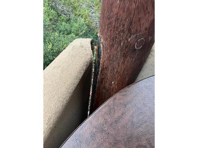 Signs of Foundation Problems: Wall separating? in Sedona, Arizona