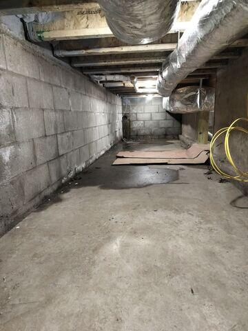 Wet Foundation Floor