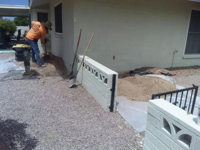 Foundation Repair Installation Process: Final Touches in Sun City, Arizona