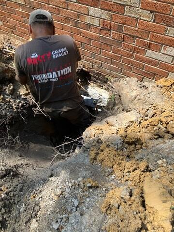 Foundation Pier Installation