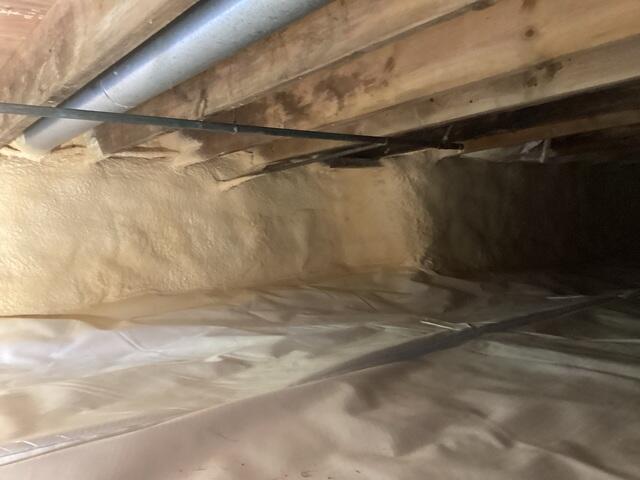 Spray Foam Included