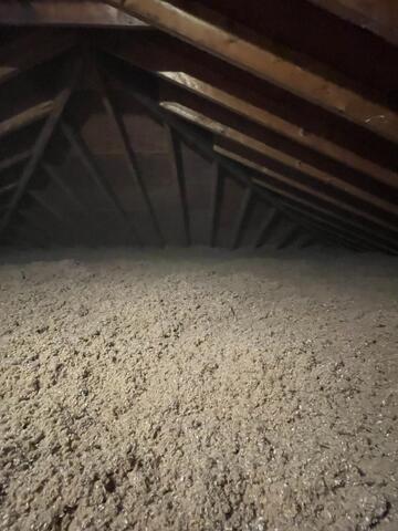 After picture of the attic