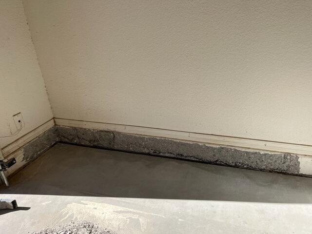 Stem Wall Repair Process: Paint Removal in Gilbert, AZ