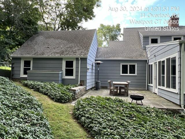 Rear of home