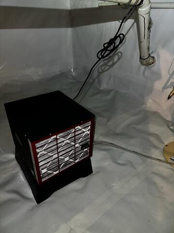 Clean Crawl Space Air