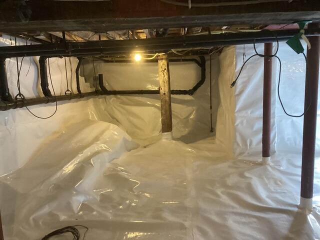 Well Protected Crawlspace