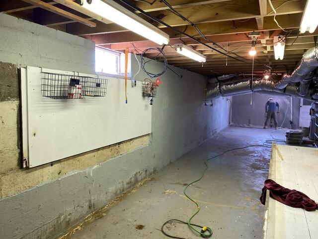 Basement Before Project