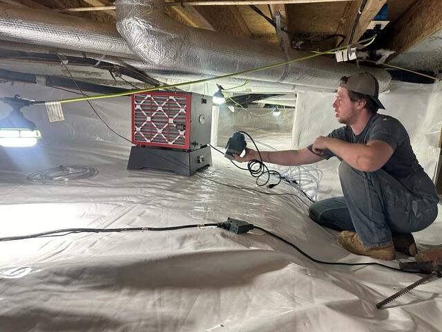SaniDry Sedona Installation