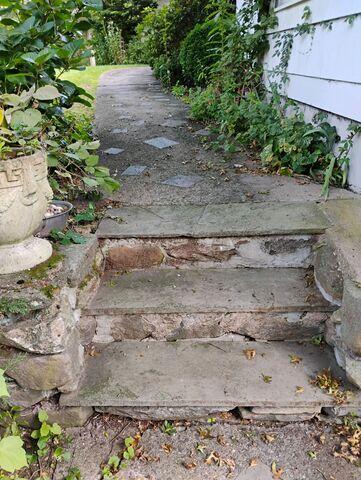 Steps and Walkway