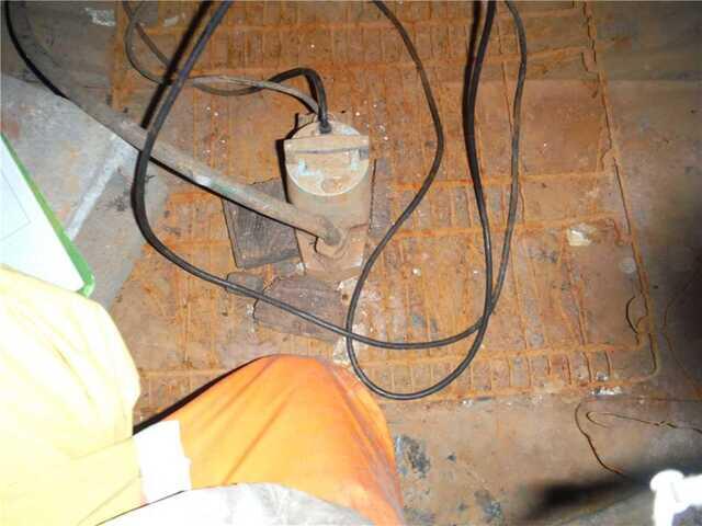 Rusty Old Sump Pump