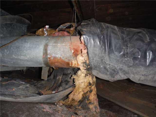 Nasty old Insulation