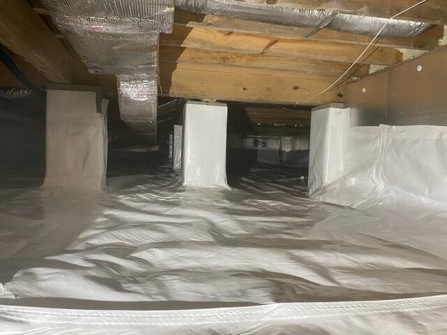 Crawl Space Moisture Barrier