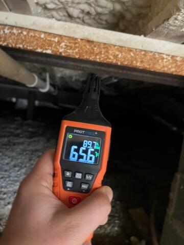 Relative Humidity in Your Crawl Space