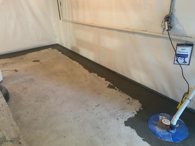 Sump Pump Relieves Pressure off Basement Walls