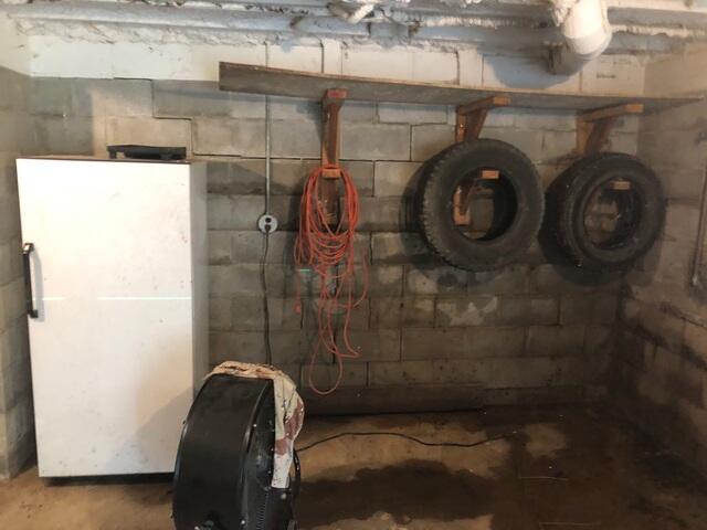Wet Puddles in Basement