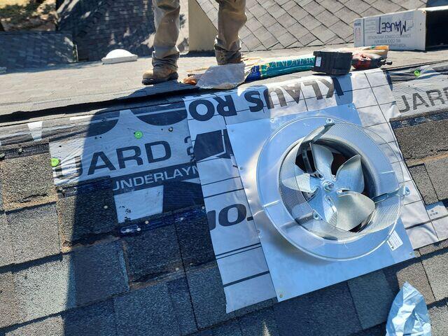 New Power Attic Vent.