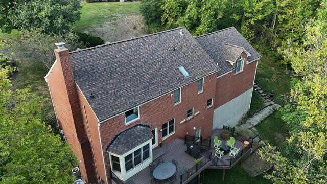 Finsished Roof Back View