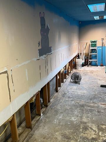 Wet and Humid Basement