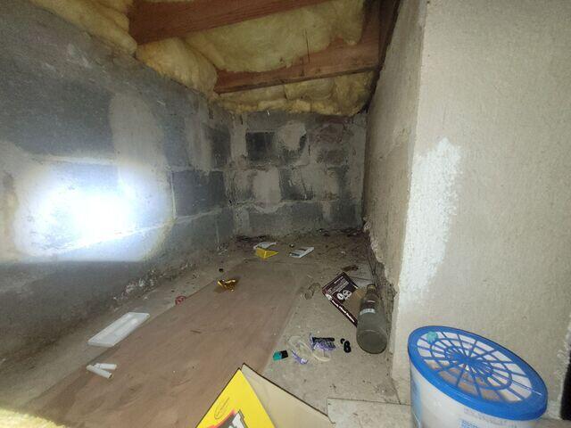 Before Waterproofing Crawl Space