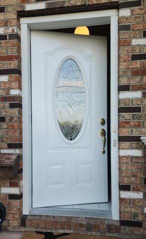 Exterior front door
