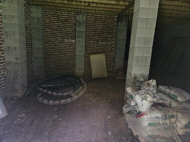 Crawlspace with Debris
