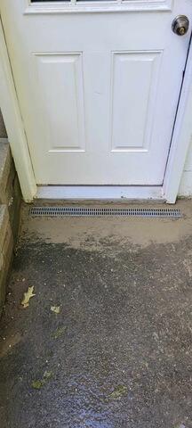 TrenchDrain Installed