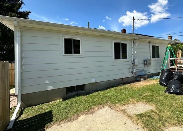 Another View Of New Siding