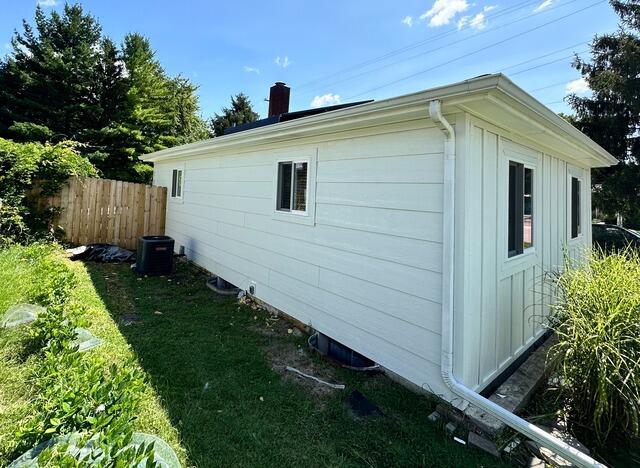 New White Siding