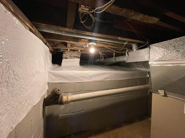 Encapsulated Crawl Space