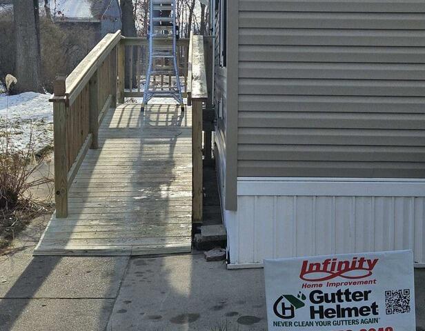New Treated Entry Ramp