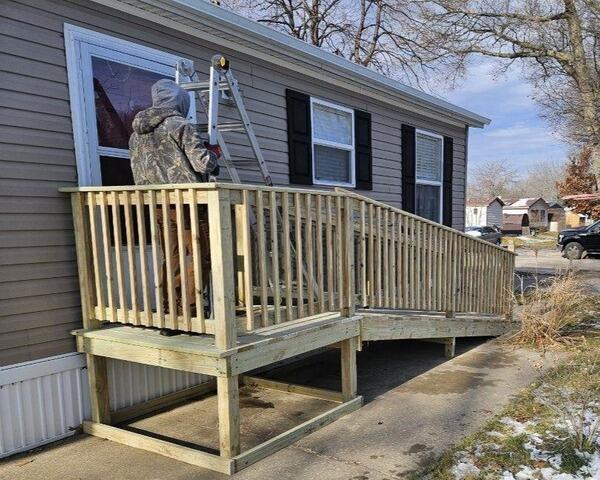 Entry Ramp Installation Completed