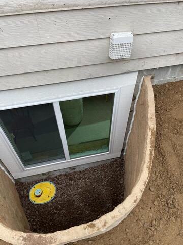 Egress Window Installed