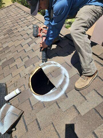 Hector B. Crew member of Fortenberry Roofing.